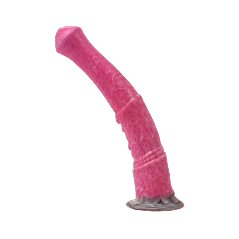 HORSE DILDO ANAL GIANT SILICONE 11 INCH PINK SOFT