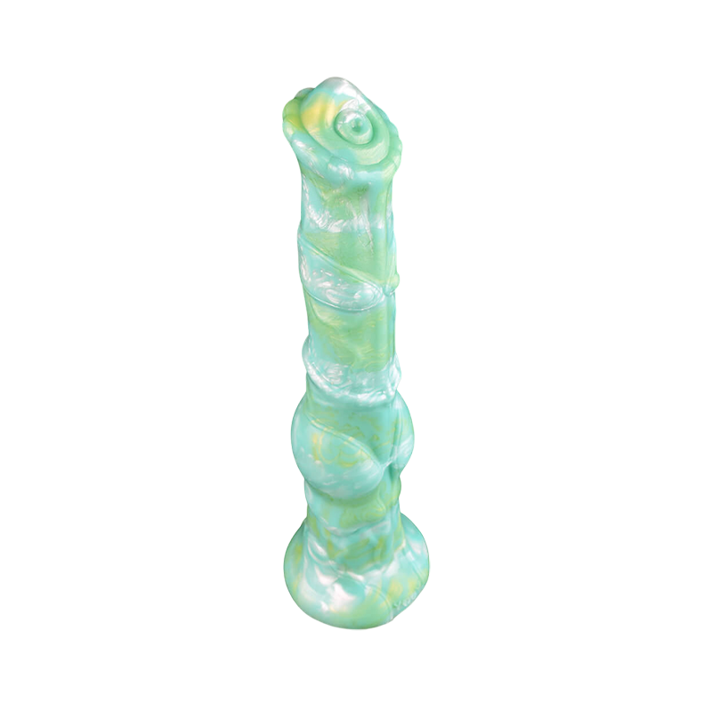 HORSE DILDO ANAL GIANT SILICONE 12 INCH GREEN