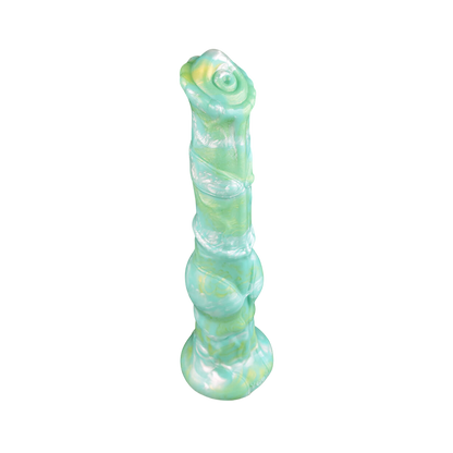 HORSE DILDO ANAL GIANT SILICONE 12 INCH GREEN