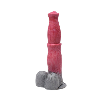 HORSE DILDO ANAL VIBRATING SILICONE 9 INCH PINK