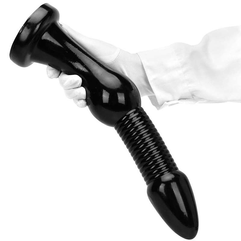 HUGE ANAL DILDO LONG 14 INCH BLACK