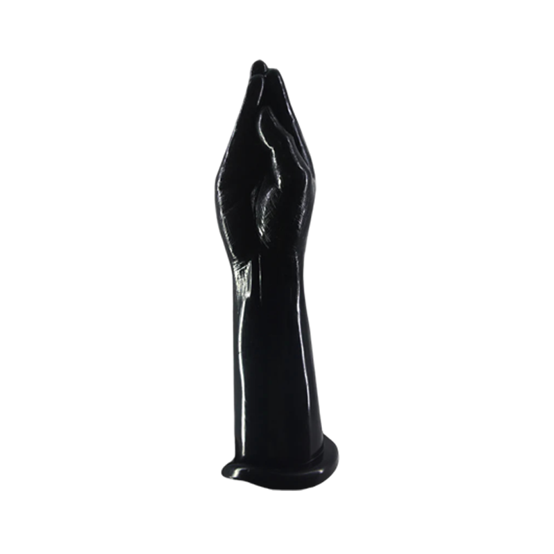 TORSE DILDO ÉNORME ANAL SILICONE 12 POUCES NOIR