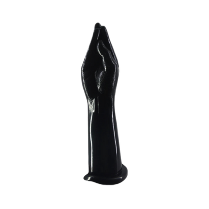 TORSE DILDO ÉNORME ANAL SILICONE 12 POUCES NOIR