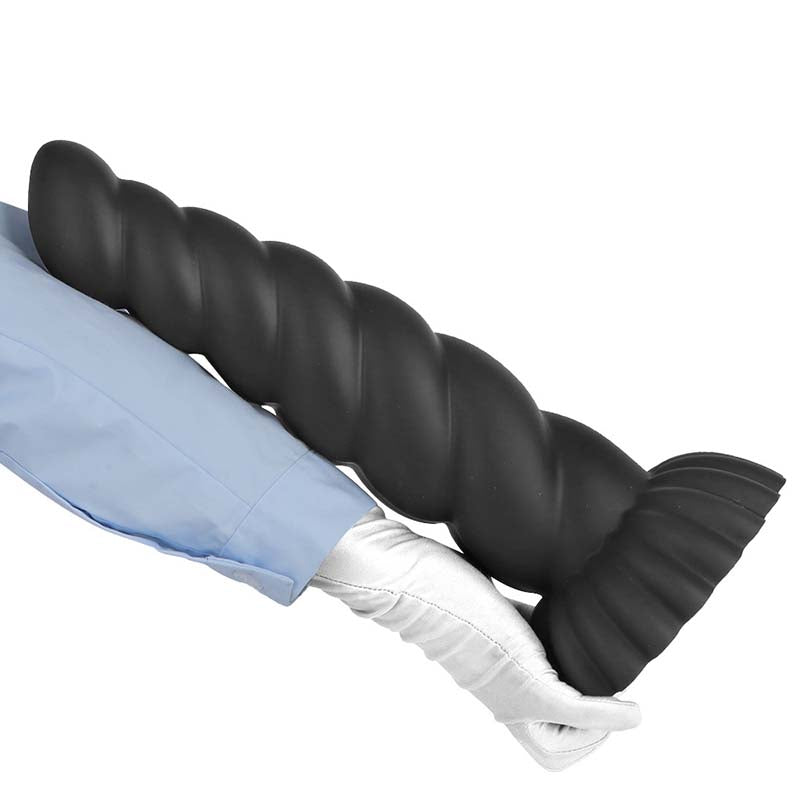 HUGE ANAL DILDO SPIRAL 14 INCH SILICONE