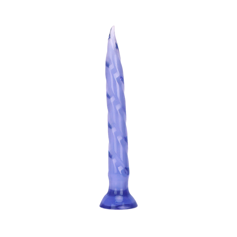 ÉNORME GODE LICORNE SILICONE 18 POUCES BLEU