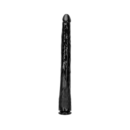 LONG ANAL DILDO HUGE PVC 22 INCH BLACK