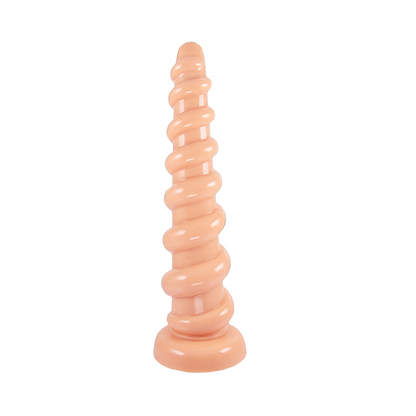 LONG ANAL DILDO 12 INCH BLACK FOR MEN BEADED