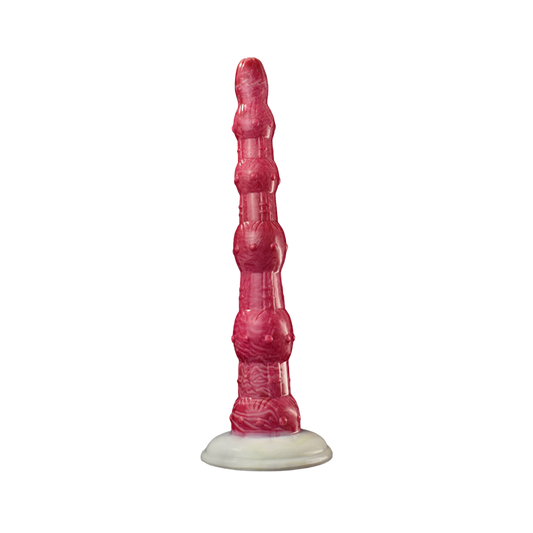 ÉNORME GODE NOUÉ EN SILICONE 14 POUCES ROSE