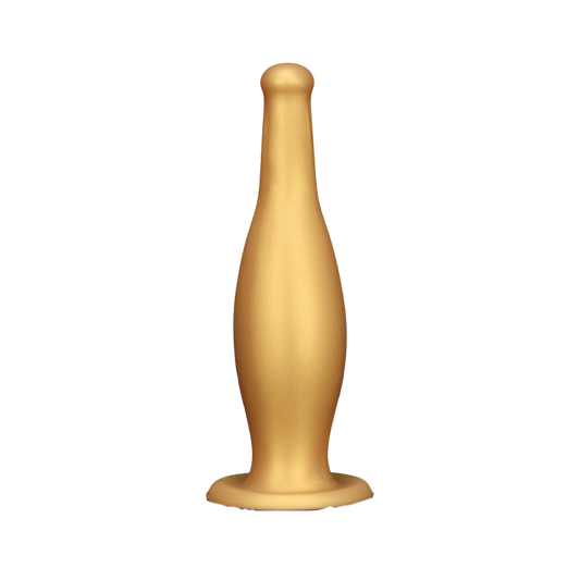 MONSTER DILDO ANAL GIANT SILICONE 11 INCH GOLD