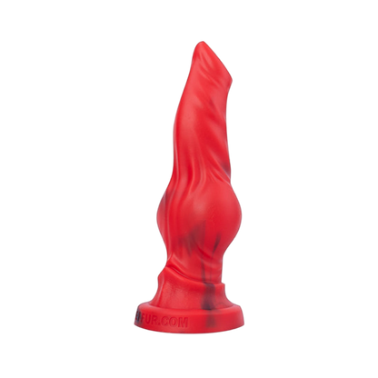 DILDO POUR CHIEN ÉNORME SILICONE 13 POUCES ROUGE