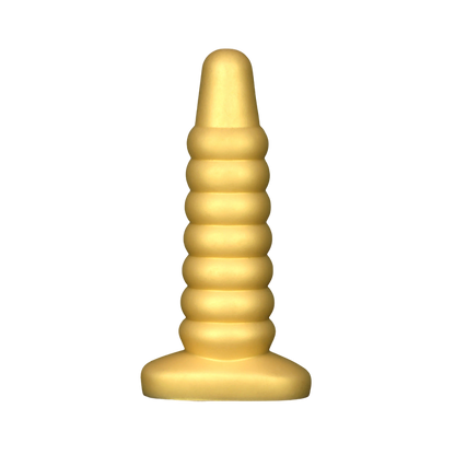 DILDO NOUÉ SILICONE ÉTRANGE 13 NCH GÉANT OR