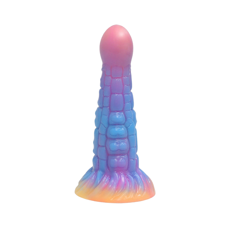 MONSTER DILDO ANAL SILICONE 7 INCH GLOW IN THE DARK