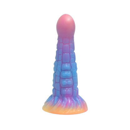 MONSTER DILDO ANAL SILICONE 7 INCH GLOW IN THE DARK