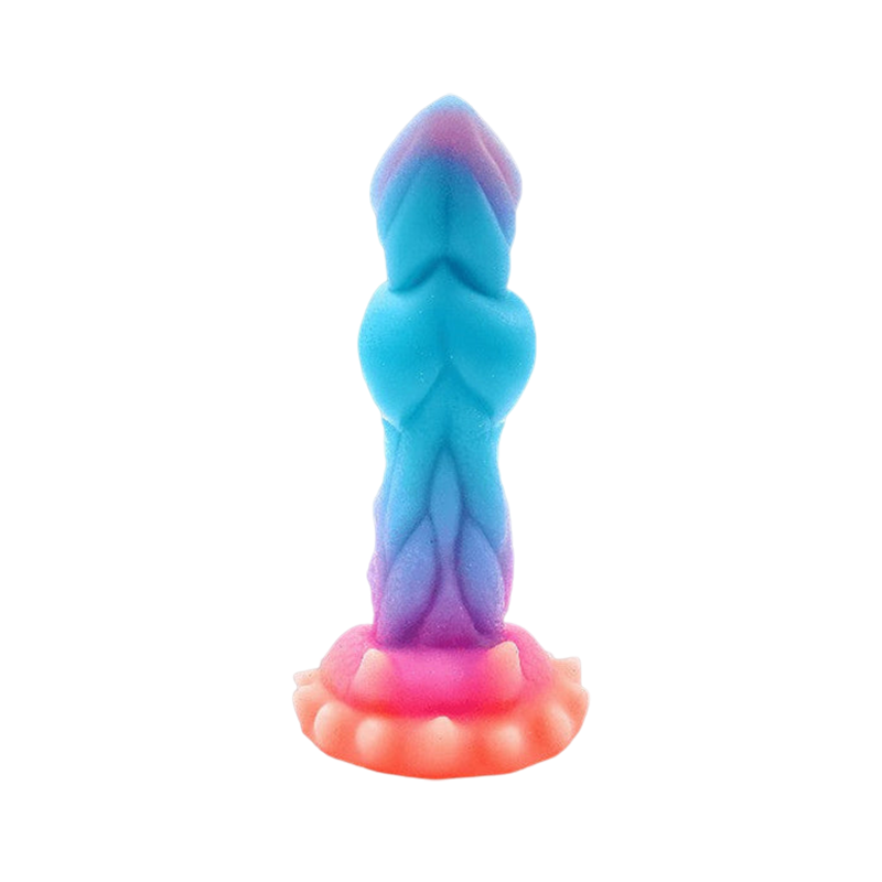 MONSTER DILDO ANAL 7 INCH GLOW IN THE DARK