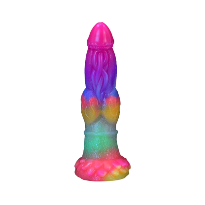 MONSTER DILDO ANAL  7 INCH GLOW IN THE DARK