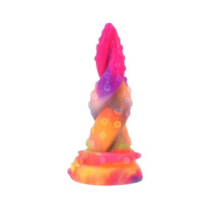 MONSTER DILDO ANAL GLOW IN THE DARK SILICONE 7 INCH