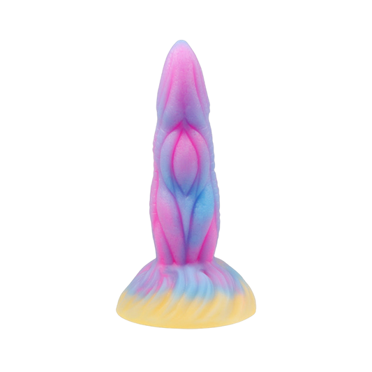 MONSTER DILDO ANAL GLOW IN THE DARK SILICONE 7 INCH