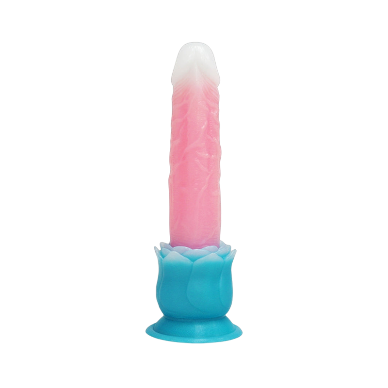 MONSTER DILDO ANAL GLOW IN THE DARK SILICONE 9 INCH