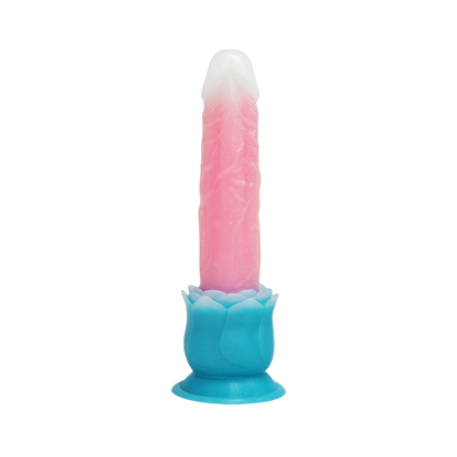 MONSTER DILDO ANAL GLOW IN THE DARK SILICONE 9 INCH