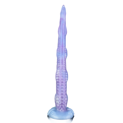 MONSTER DILDO ANAL LONG SILICONE 21 INCH PURPLE SOFT