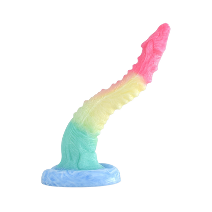 Gode ​​tentacule monstre en silicone de 10 pouces coloré