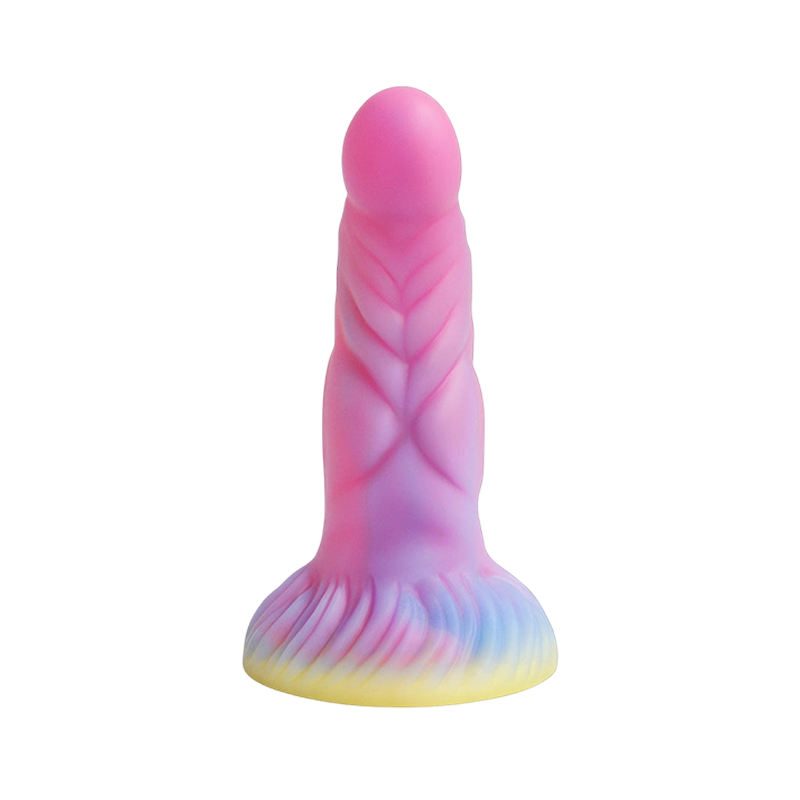 MONSTER DILDO ANAL SILICONE 7 INCH GLOW IN THE DARK