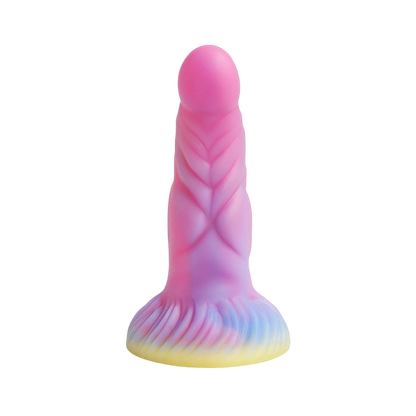 MONSTER DILDO ANAL SILICONE 7 INCH GLOW IN THE DARK