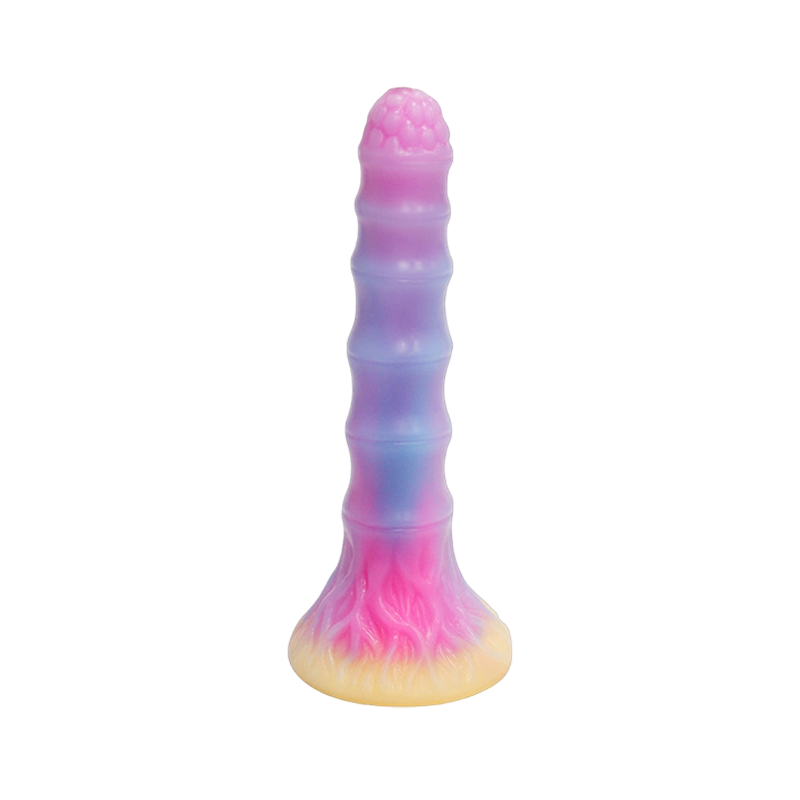 MONSTER DILDO ANAL SILICONE 7 INCH GLOW IN THE DARK