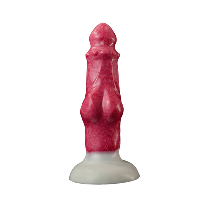 MONSTER DILDO ANAL SILICONE SUCTION 8 INCH PINK