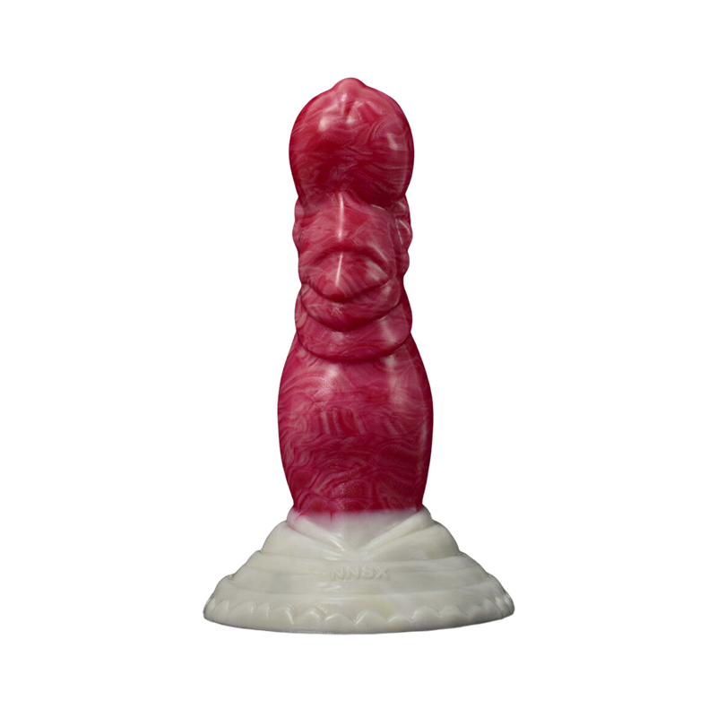 MONSTER DILDO ANAL SUCTION SILICONE 7 INCH PINK