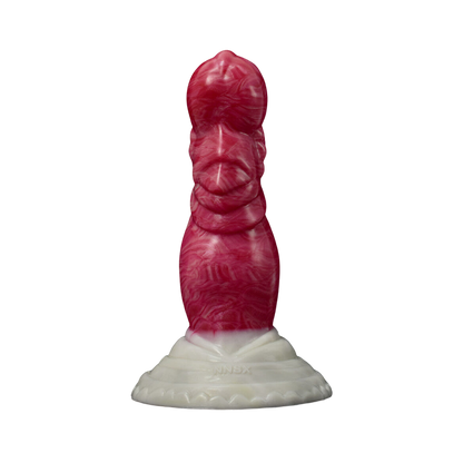 MONSTER DILDO ANAL SUCTION SILICONE 7 INCH PINK
