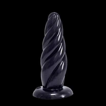 MALE ANAL DILDO 7 INCH BLACK BEGINNERS