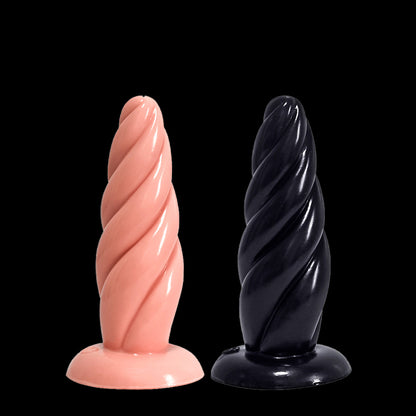 MALE ANAL DILDO 7 INCH BLACK BEGINNERS