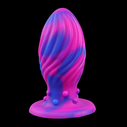 SMALL ANAL DILDO 6 INCH COLORFUL LUMINOUS BEGINNER