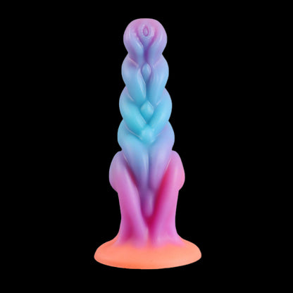 SMALL ANAL DILDO 7 INCH COLORFUL BEGINNERS