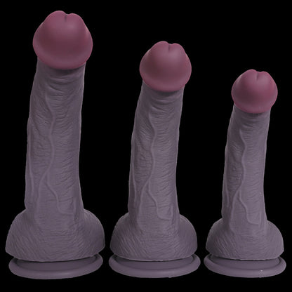 DILDO RÉALISTE EN SILICONE NOIR 9 POUCES 1.0