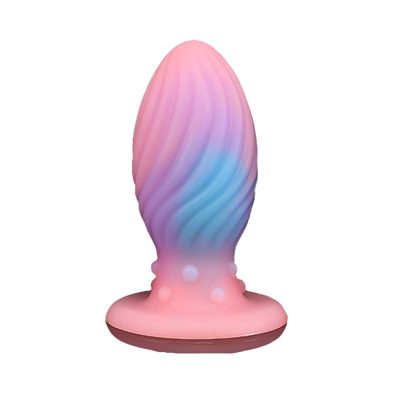 SMALL ANAL DILDO 6 INCH COLORFUL LUMINOUS BEGINNER