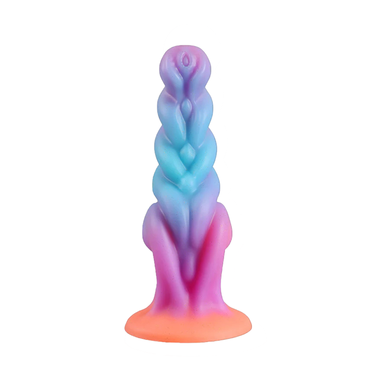 SMALL ANAL DILDO 7 INCH COLORFUL BEGINNERS