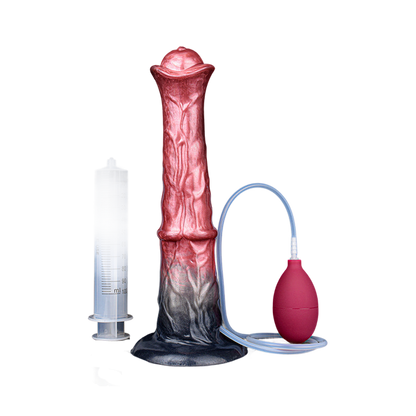 DILDO SQUIRTING HORSE 11 POUCES SILICONE LONG