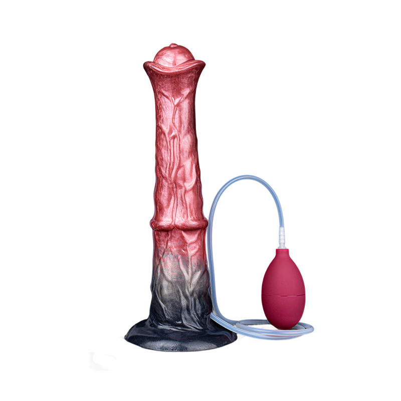 DILDO SQUIRTING HORSE 11 POUCES SILICONE LONG