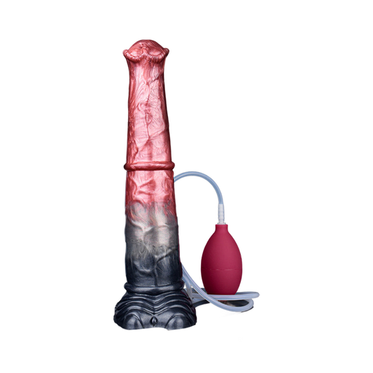 SQUIRTING DILDO ANAL HORSE HUGE 11 INCH SILICONE