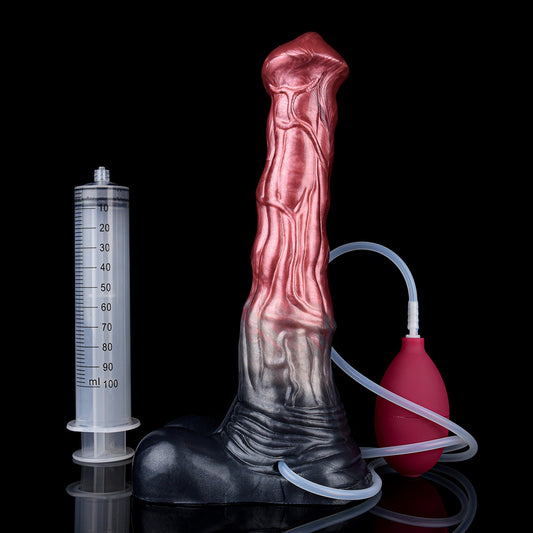 SQUIRTING DILDO ANAL MONSTER 11 INCH SILICONE