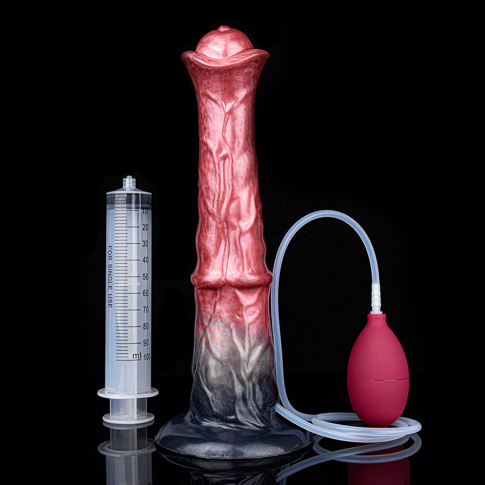 DILDO SQUIRTING HORSE 11 POUCES SILICONE LONG