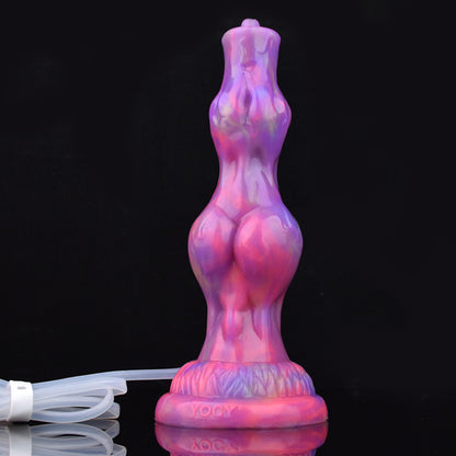 SQUIRTING DILDO ANAL MONSTER 8 INCH PINK