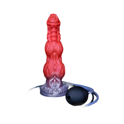 SQUIRTING DILDO ANAL EJACUL SILICONE 9 INCH MONSTER