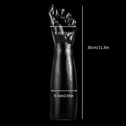 HUGE ANAL DILDO LONG 14-8 INCH FIST SHAPE