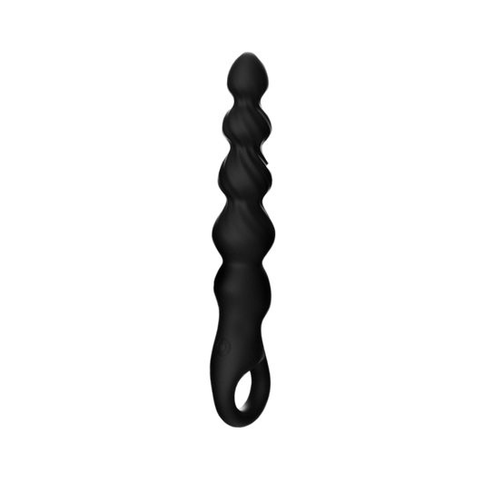 VIBRATING ANAL TOYS MALE BEADED MALE 7 INCH