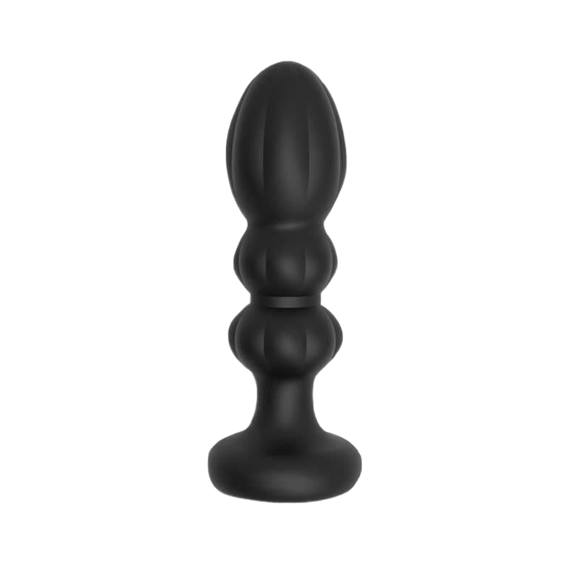 VIBRATING ANAL DILDO MENS 5 INCH BLACK