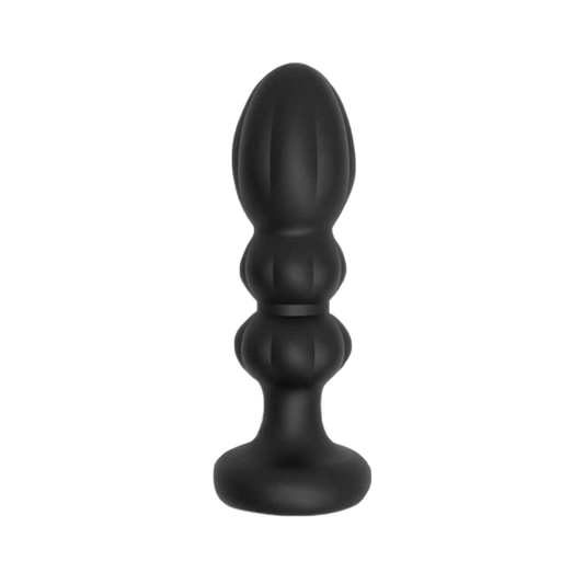 VIBRATING ANAL DILDO MENS 5 INCH BLACK