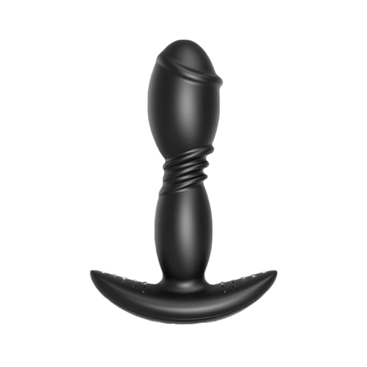 VIBRATING ANAL TOYS SMALL 4 INCH BLACK